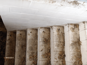 Termite Treatment of Stairs